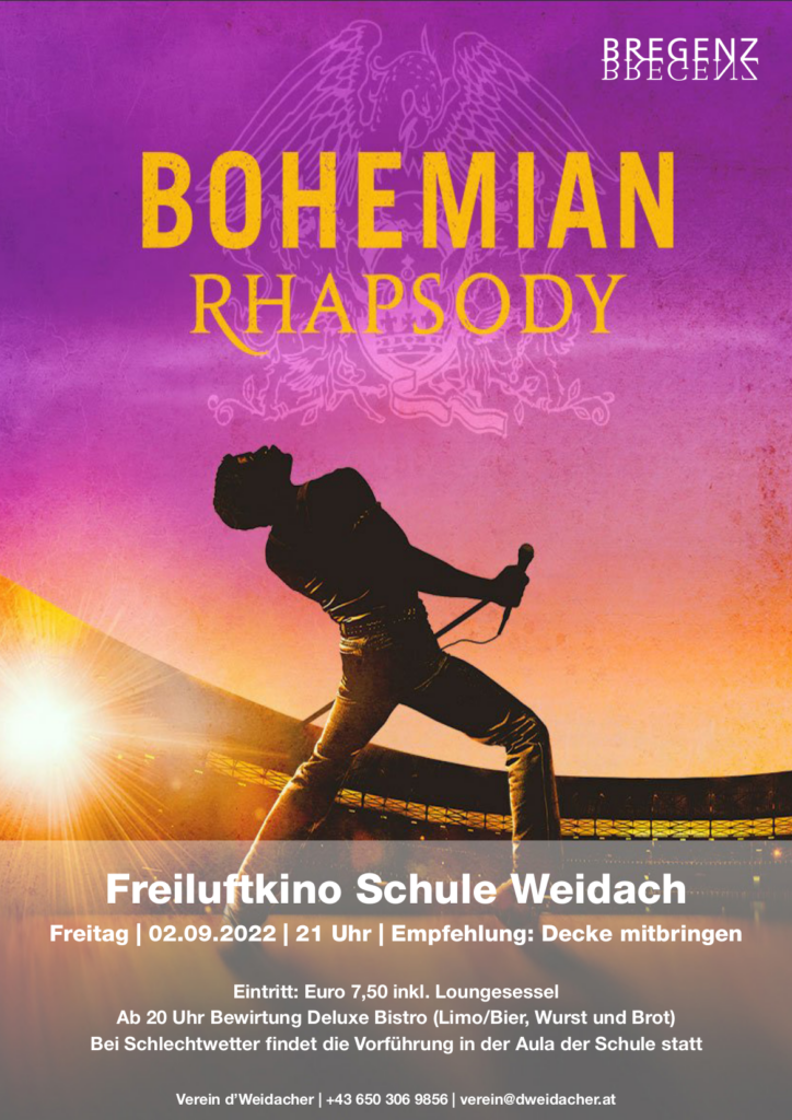 Freiluftkino Bohemian Rhapsody Freiluftkino Bohemian Rhapsody