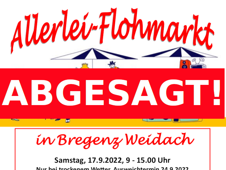 Allerlei-Flohmarkt Herbst 2022